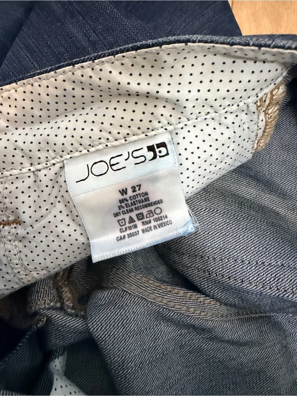 Joe’s Jeans W27 Dark Wash Bootcut Flare Stretch Denim Jeans Y2K